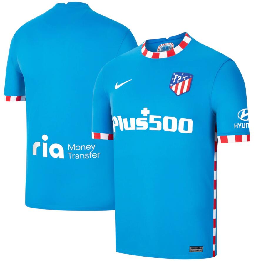 2021/22 Atletico Madrid Football Kit Third Soccer Jersey